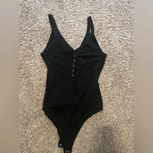 Abercrombie and fitch bodysuit - tank top/black